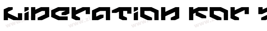 Liberation For 7 Kic字体转换